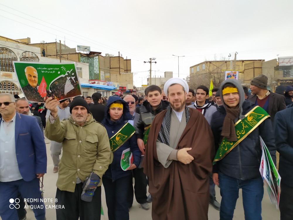 راهپیمایی ۲۲ بهمن در کبودرآهنگ | اتحادیه انجمن های اسلامی دانش آموزان همدان